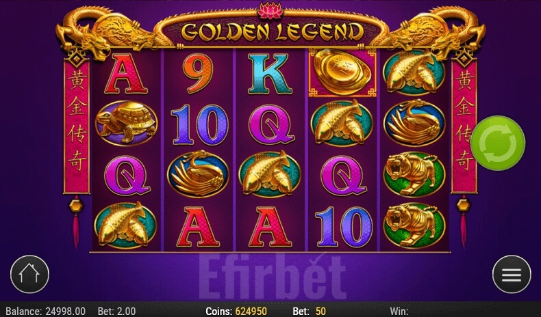 Golden legend slot online