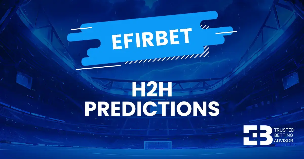 H2h Sign H2H Soccer Stats ᐉ How to Read & Use Them Well ️