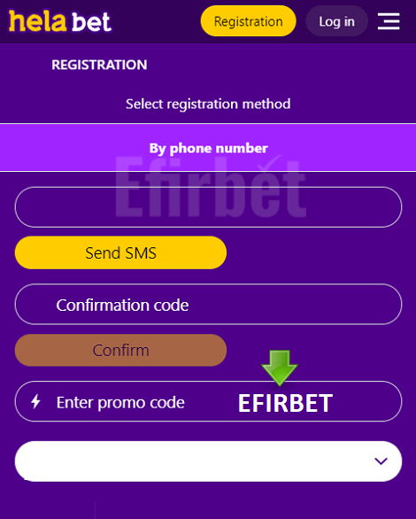 Helabet Bonus Code enter