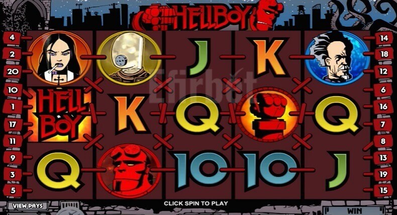 Hellboy Online slot game