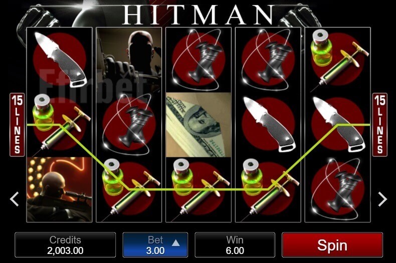 Hitman Online slot game