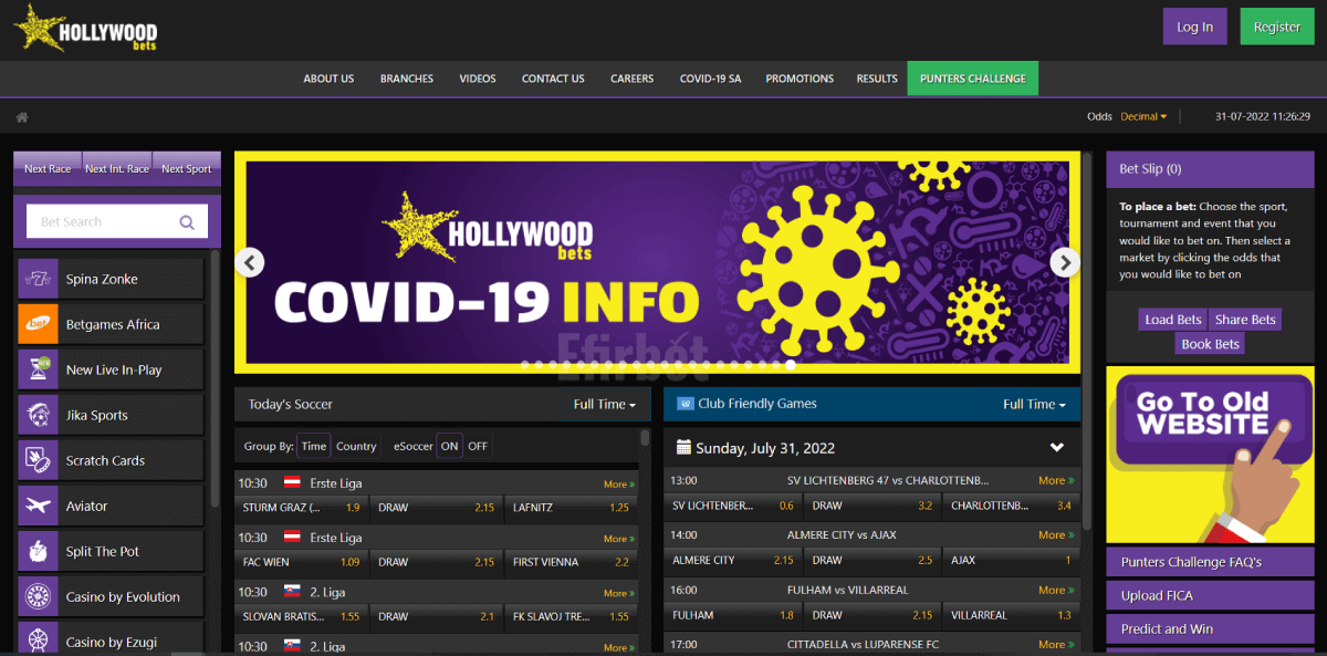 Hollywoodbets best betting sites South Africa