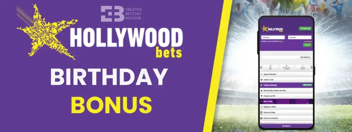 Hollywoodbets birthday bonus