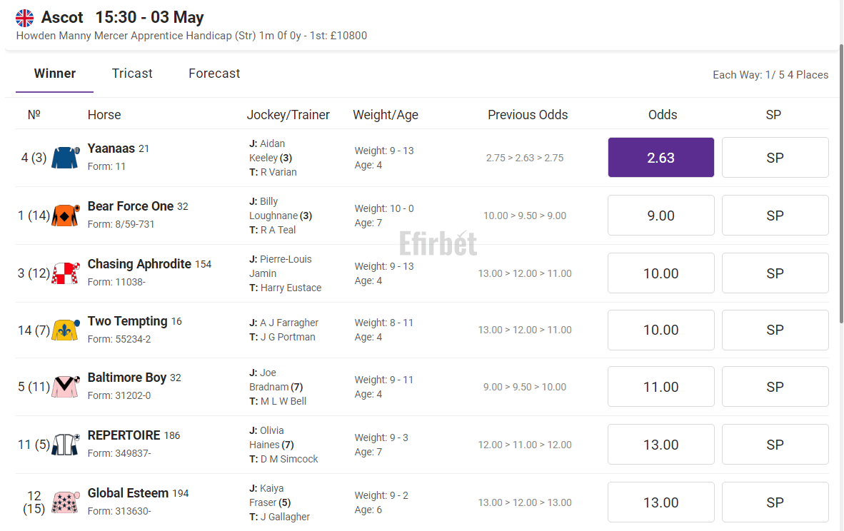 Hollywoodbets horse racings