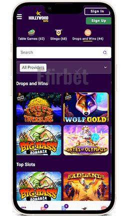 Hollywoodbets iOS App Casino Games