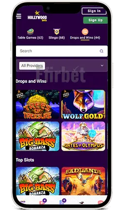 Hollywoodbets iOS App Casino Games