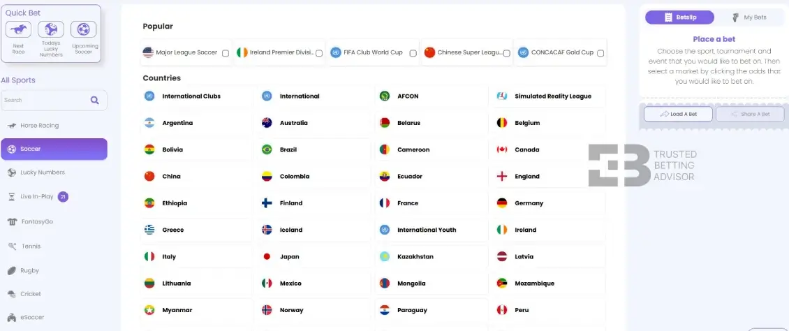 How to place a bet on Hollywoodbets soccer tournaments