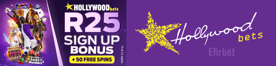 Hollywoodbets South Africa welcome bonus