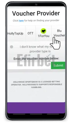 how to redeem hollywoodbets voucher