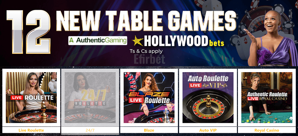 Hollywoodbets live casino