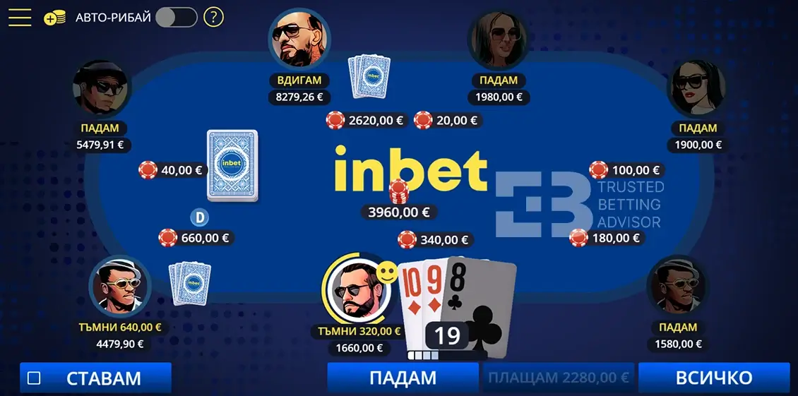 Inbet Свара
