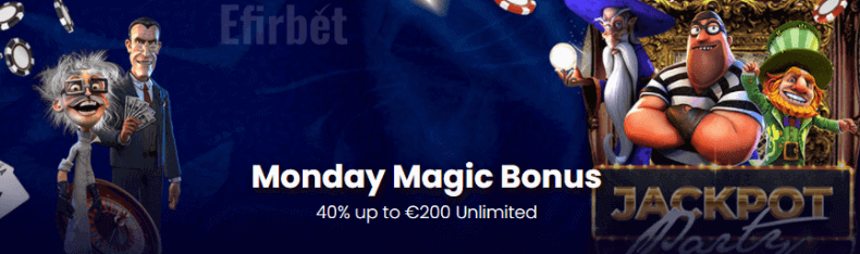 jack21 monday magic bonus