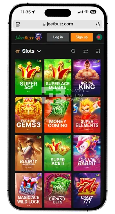 JeetBuzz App iOS Slots
