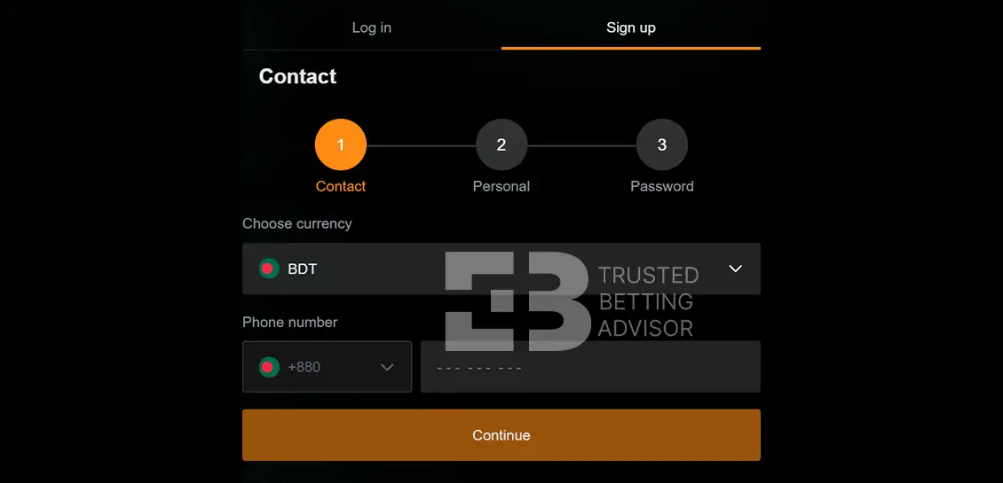 JeetBuzz Registration Form