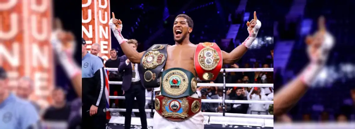 Anthony Joshua Undisputed champion