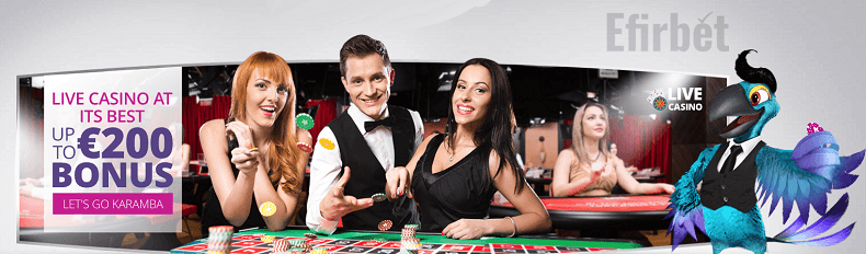 Karamba Live Casino Welcome Offer