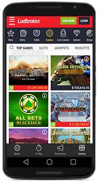 Ladbrokes casino app