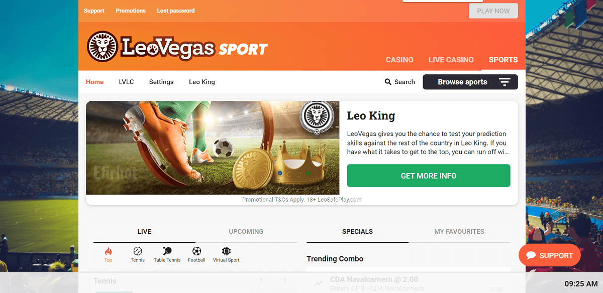 LeoVegas TOP Bookmakers New Zealand