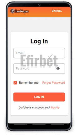 LeoVegas Mobile Login