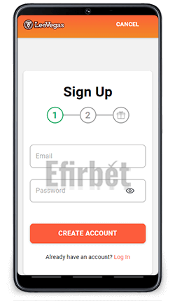 LeoVegas Mobile Registration