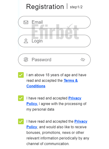 Librabet Registration Form