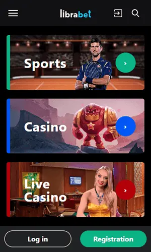 Librabet Mobile Screenshot