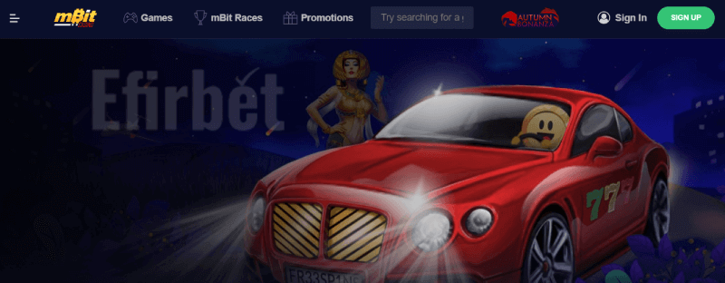 mbit casino homepage