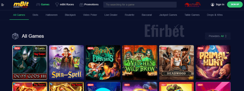 mbit casino slots