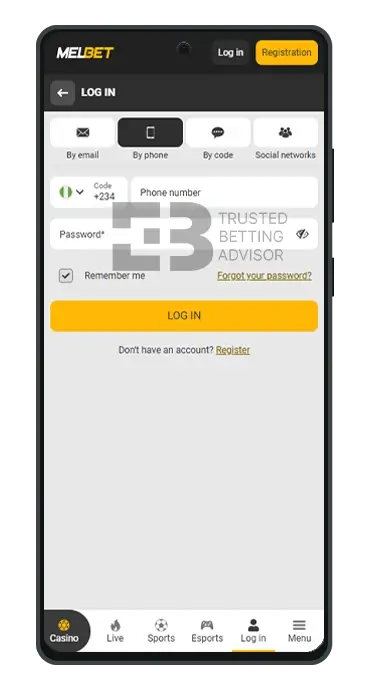 Melbet App Login Android Nigeria