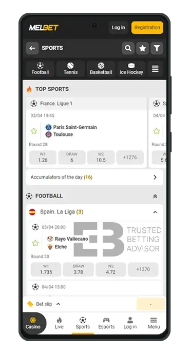 Melbet App Sports Betting Android Nigeria