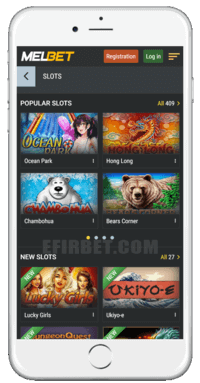 melbet ios app slots