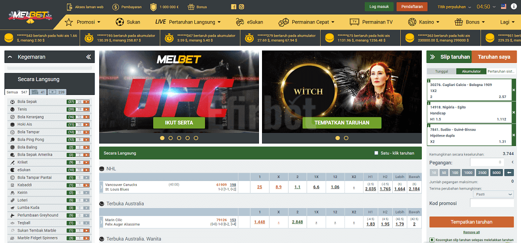 Melbet Malaysia bookmaker