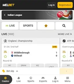 Melbet Mobile Screenshot Nigeria