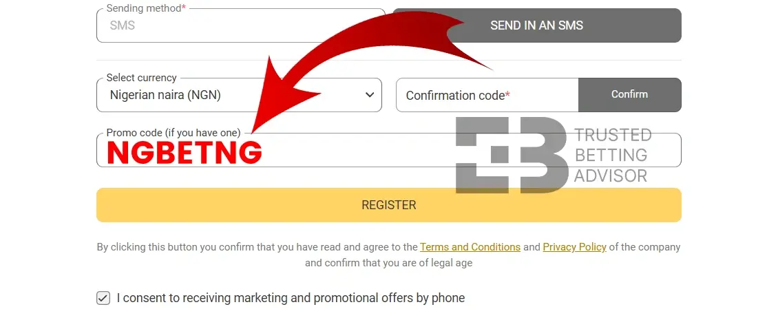 Melbet Promo Code Field Nigeria