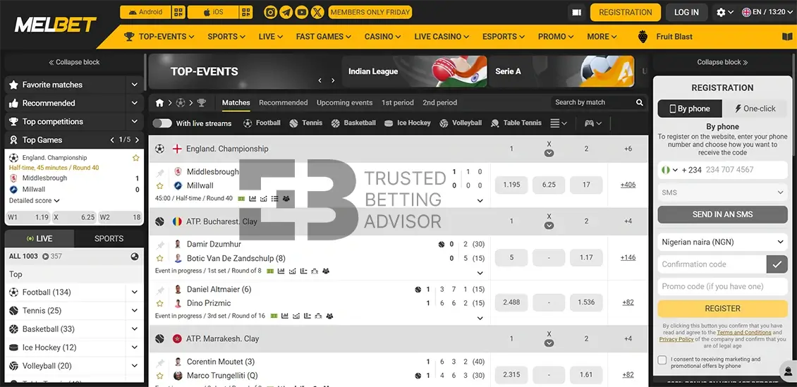 Melbet Sports Betting Nigeria