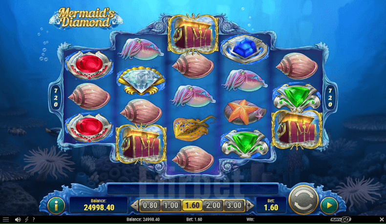 Mermaids diamond online slot