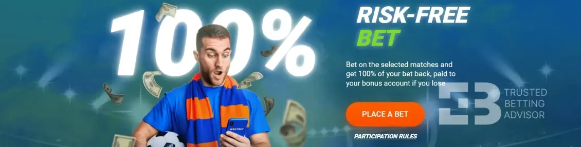 Mostbet risk free bet bonus