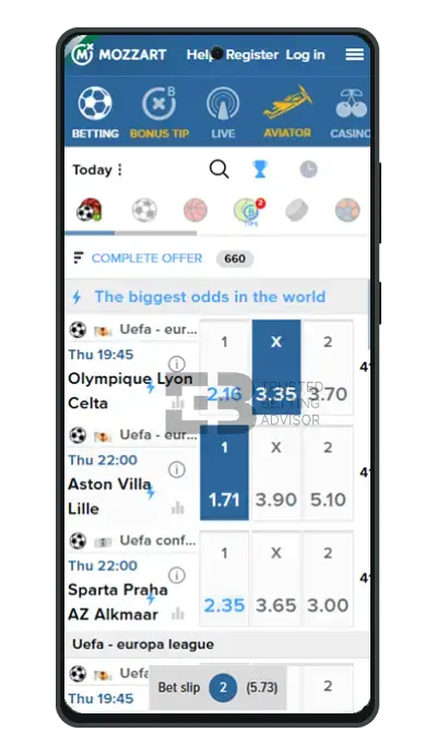 mozzartbet app