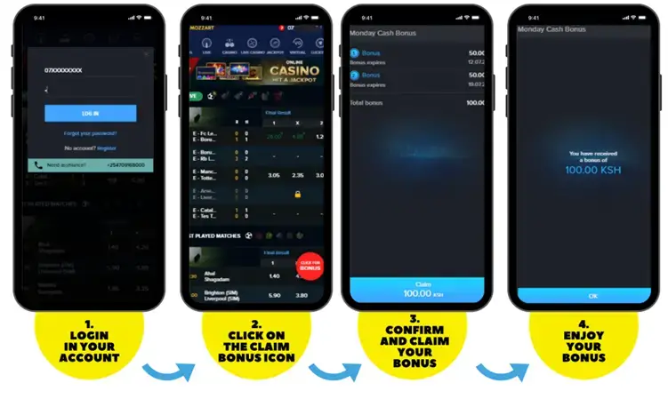 Mozzartbet Monday Bonus Login