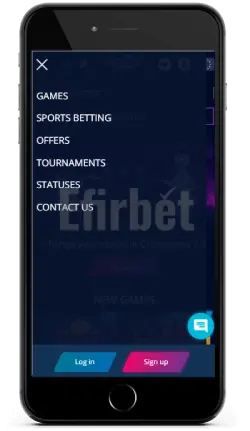 Mr Bit mobile navigation