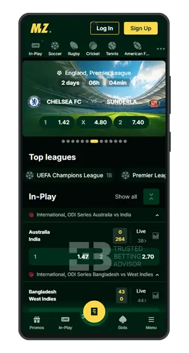 Mzansibet App Sports Betting Android