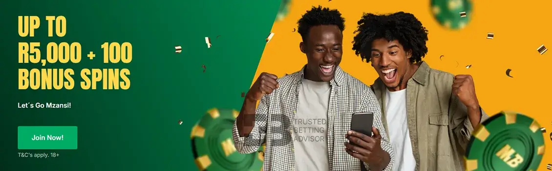 Mzansibet Casino Welcome Bonus
