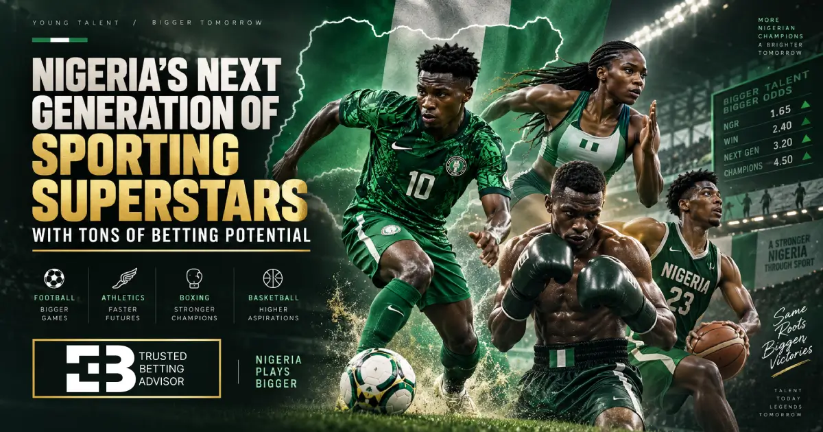 Nigeria’s Next Generation of Sporting Superstars With Tons of Betting Potential