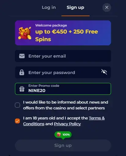 Nine casino no deposit bonus code
