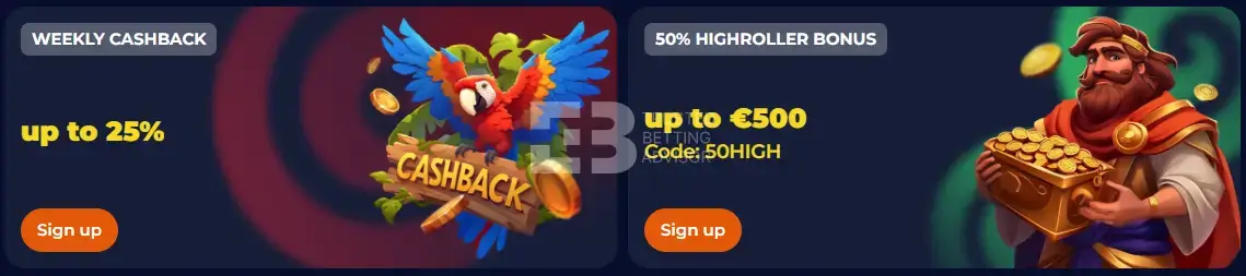 nine casino bonuses