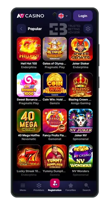 NV Casino App Games Android