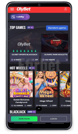 Olybet mobile app live casino