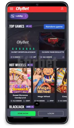 Olybet mobile app live casino