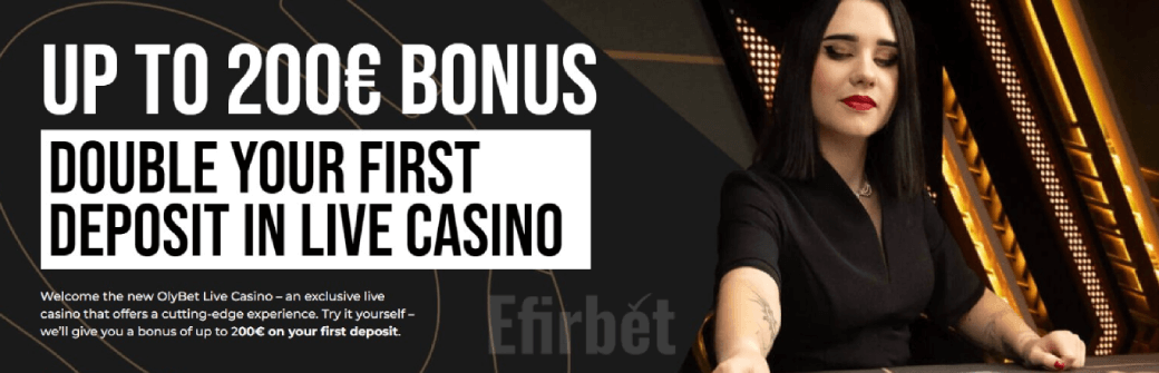 Olybet Welcome Bonus Live Casino