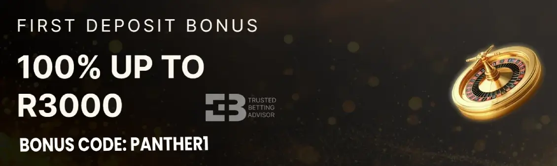 Pantherbet welcome casino bonus
